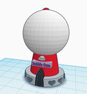 Bubble gum machine