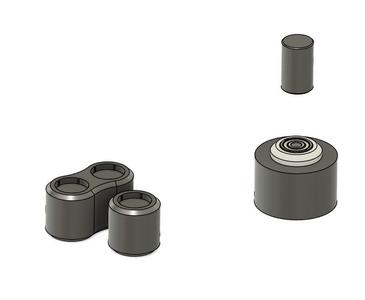625ZZ Bearing Punch and Sanding Jigs