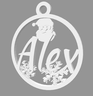 Christmas ball with name: Alex