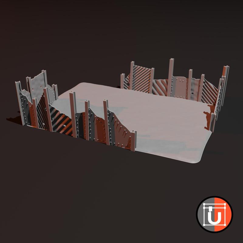 Junkyard Terrain: Ruins