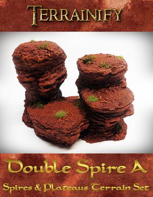 Double Spire A: Spires and Plateaus Terrain Set