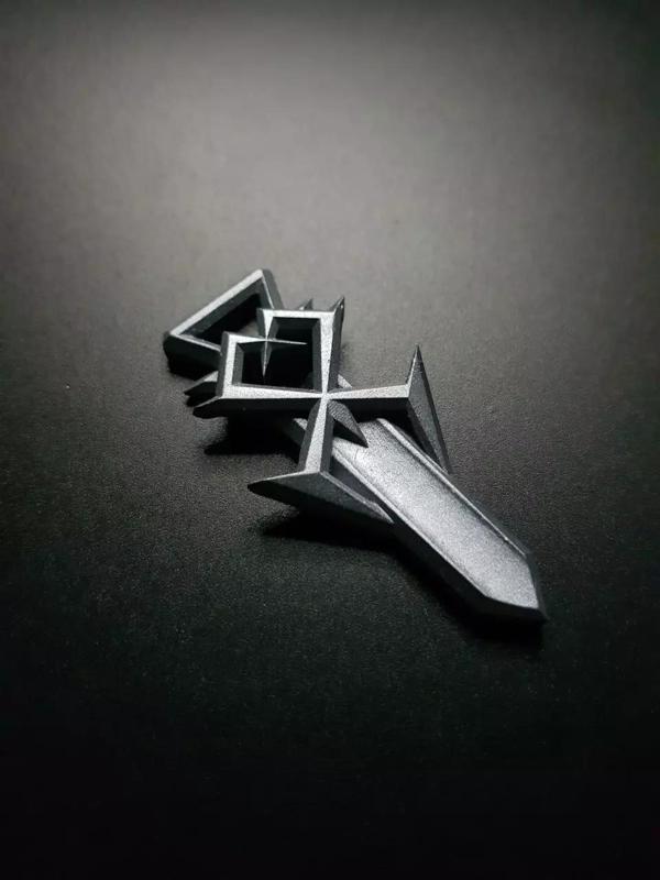 Organization XIII coat decoration zip kingdom hearts