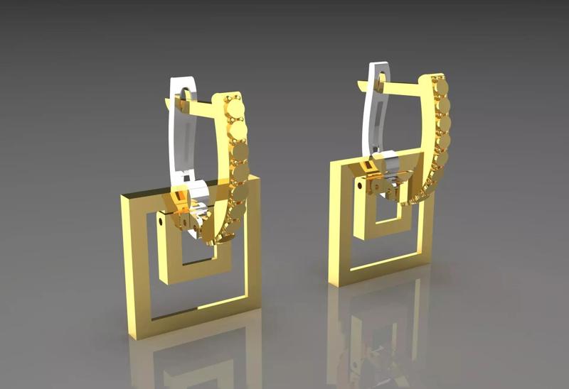 gold earring ge0041