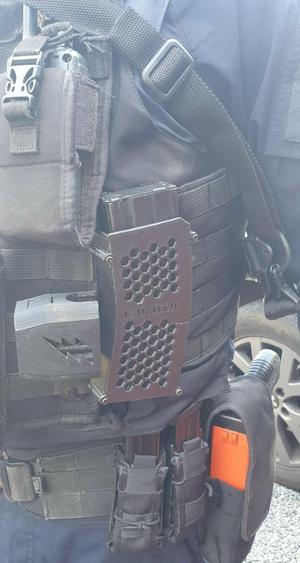 5.56 M.O.L.L.E magazine clip holster