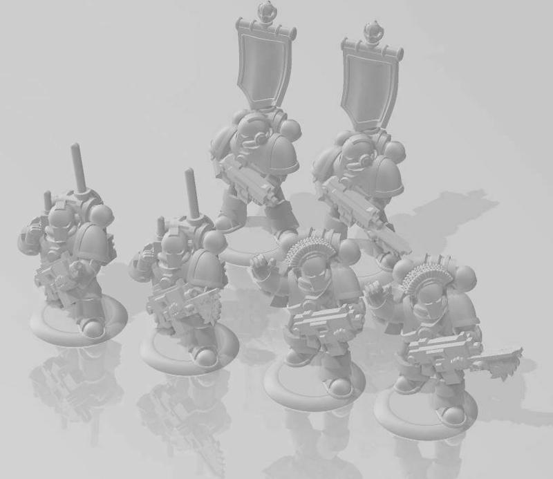 Galactic Crusaders MKIV Infantry Command