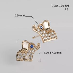 elephant earrings
