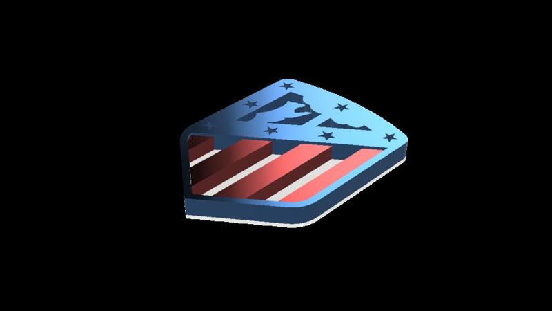 atletico de madrid shield