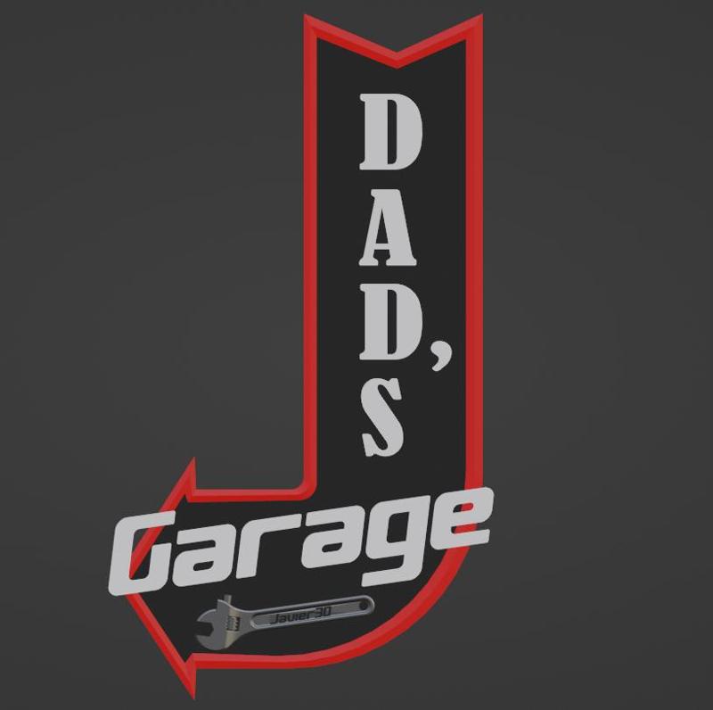 signboard dad´s garage