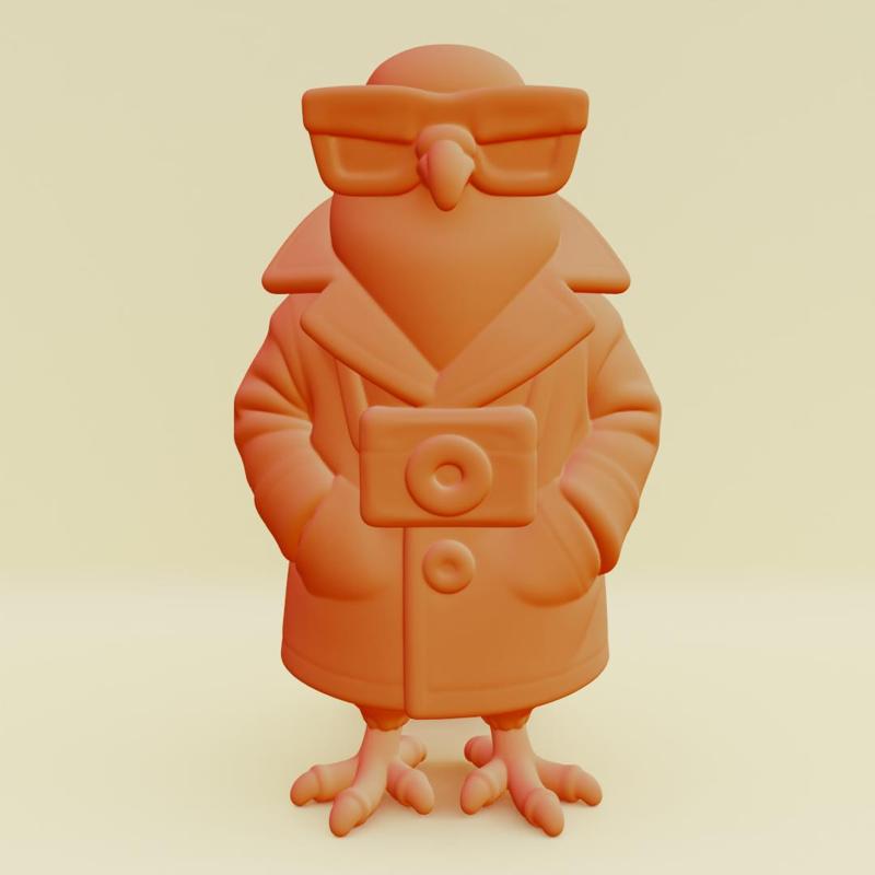 Spijuniro Golubiro Italian brainrot Character