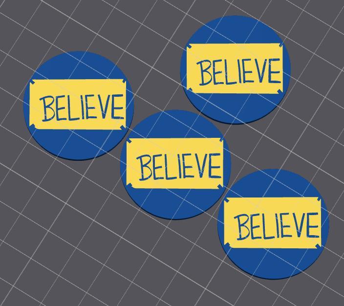 Ted Lasso - Believe Tire Valve Stem Cap