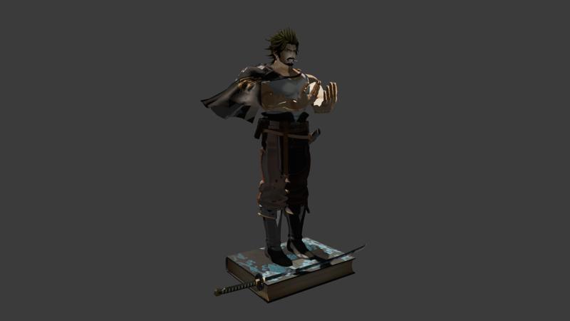 JOYSTICK HOLDER YAMI - BLACK CLOVER