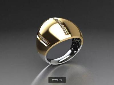 there are 14 jewelry rings in this file  3D Model Collection