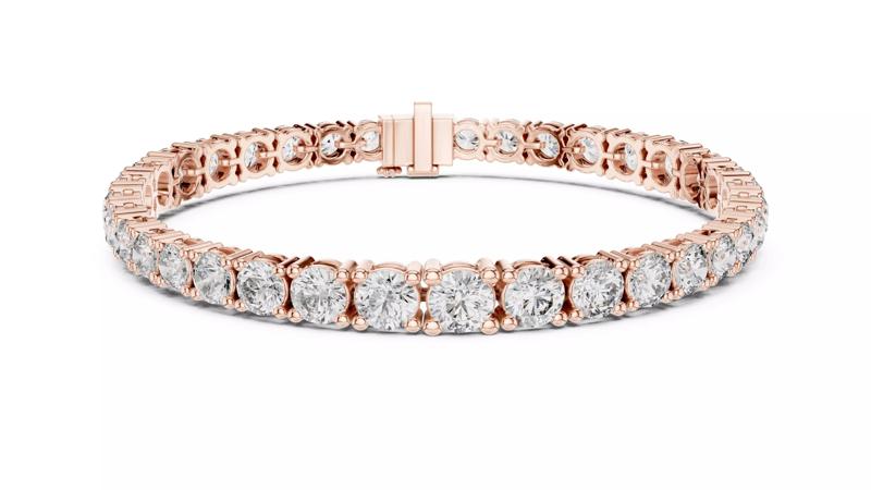 Tennis Bracelet 3dm stl renders Animation video details