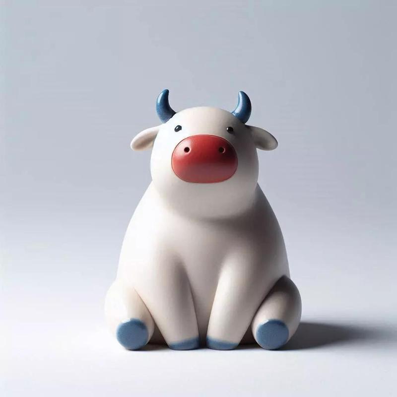 Sit Cow Minimalist toy