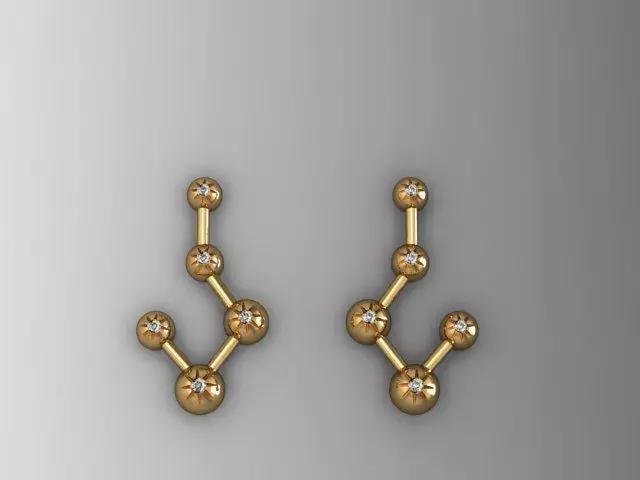 Balls earrings 1