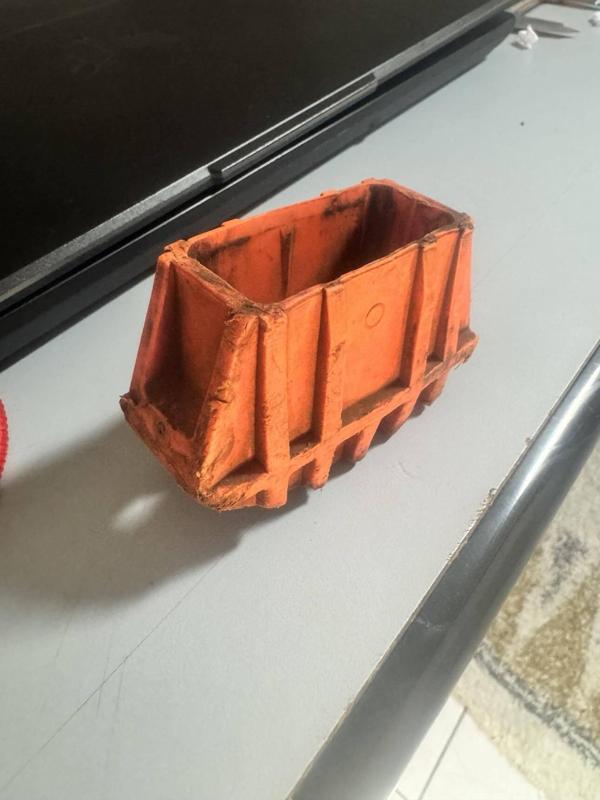 Plastic end cap for stepladder foot