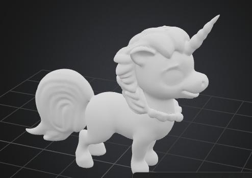 Christmas Unicorn 19 cm