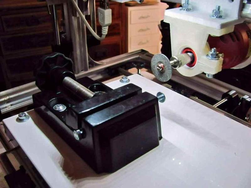 PoC: Bolts diamond saw using 3Drag/K8200 and Valex drill