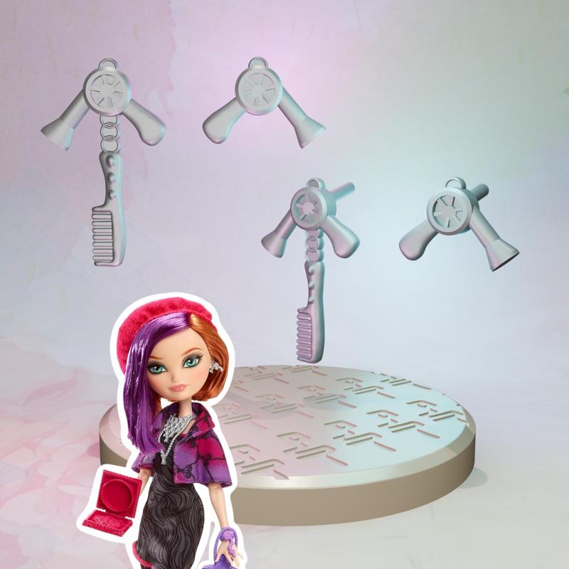 Ever After High Through the Woods Poppy O'Hair earrings replacement