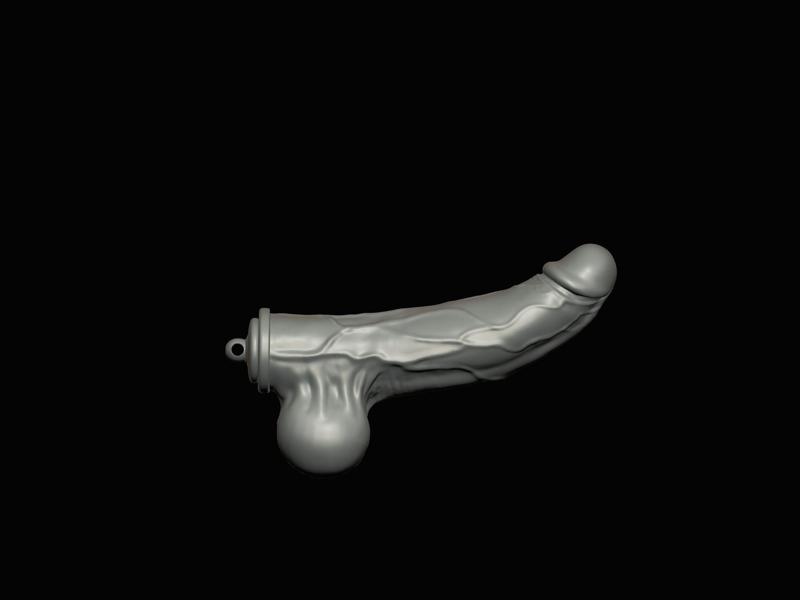 Dick necklace, pendant