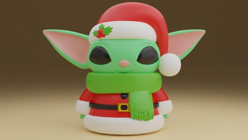 Baby yoda Christmas