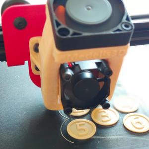 Rotary punch - roll nr. label 20mm