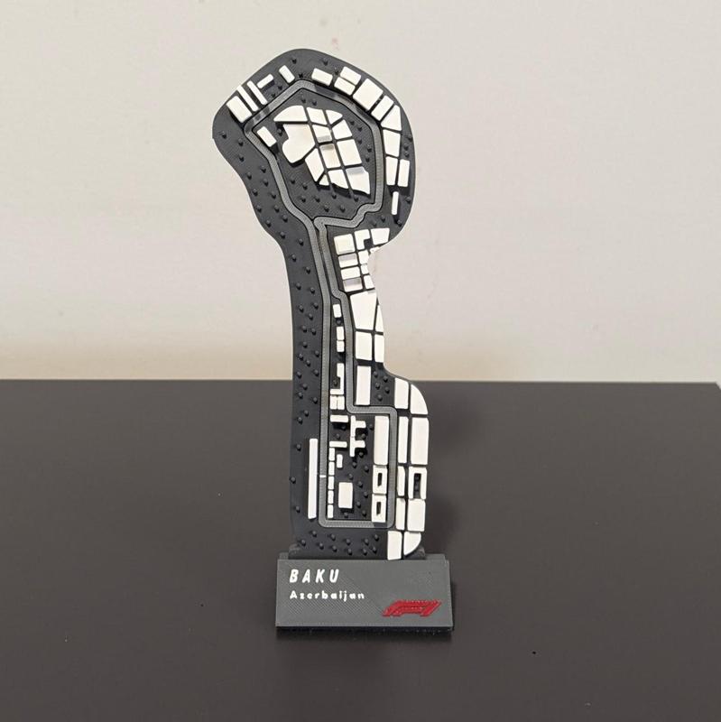 Formula 1 : Baku Circuit Replica : Azerbaijan GP