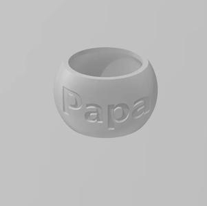 Napkin Ring Papa