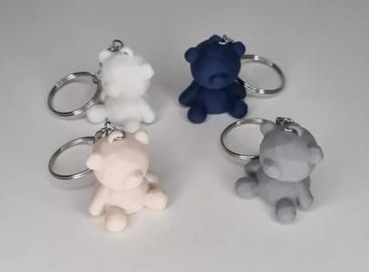 bear keychain