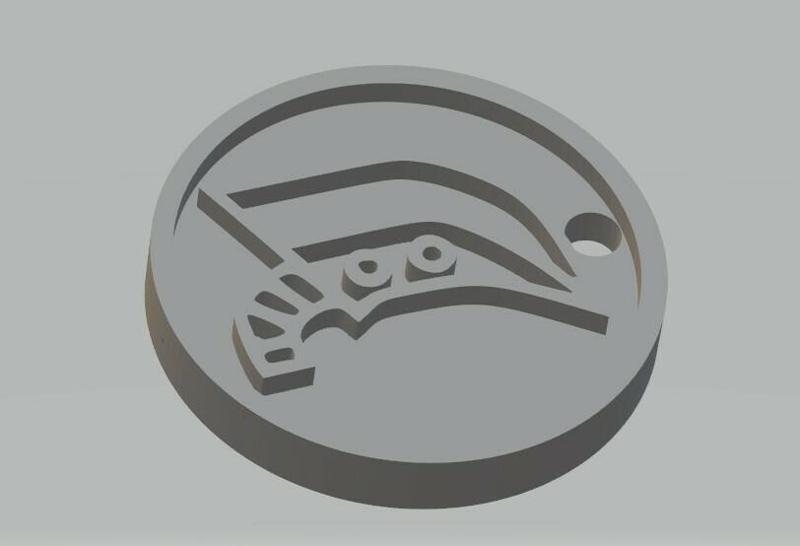 Monster Hunter Great Sword Key Ring