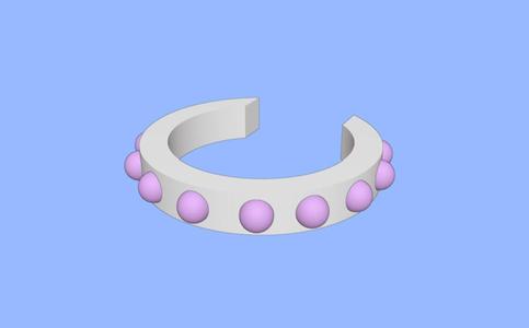Necklace 6 Rounds - Simple / for LPS Petshop Littlest Pet Shop