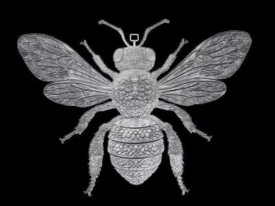 Bee Pendant 3D Model