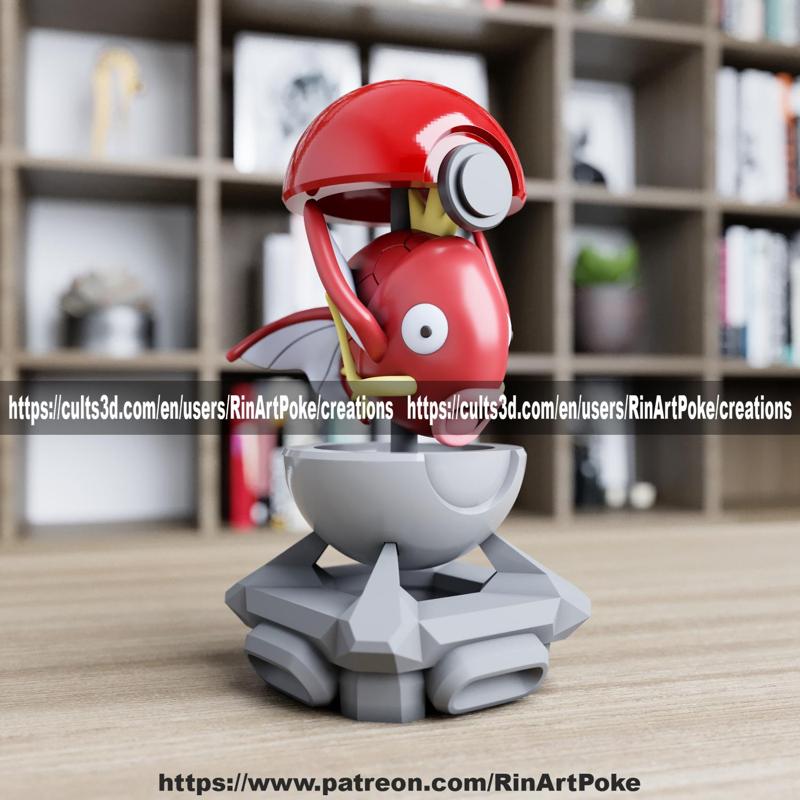 magikarp in the Pokeball from pokemon