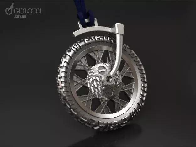 Ebiker rotating small original pendant