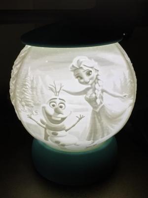 lamp sphere lithophanie olaf