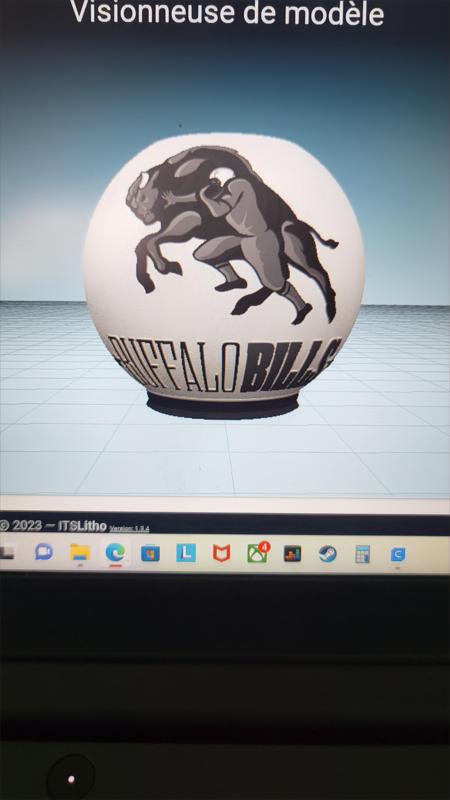 lithophanie buffalo bills