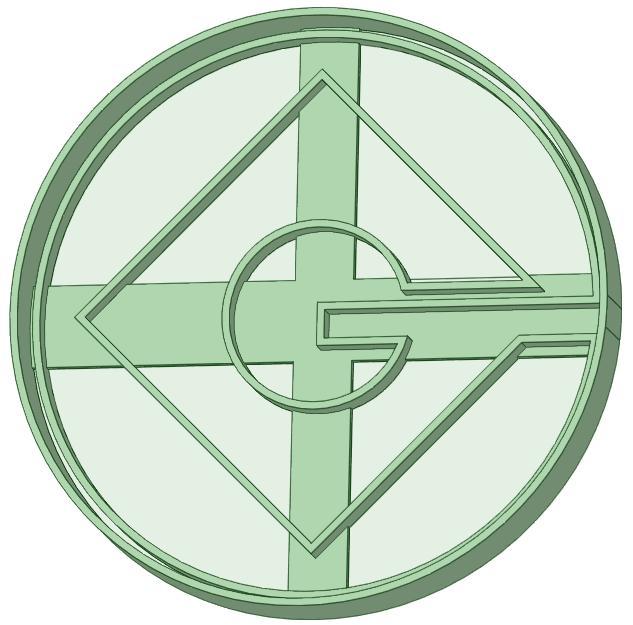 Logo minions cookie cutter