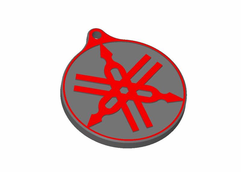 keychain portachiavi Yamaha logo