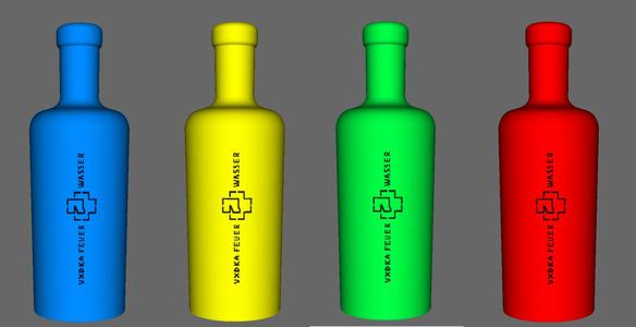 lithophanie lamp vodka rammstein