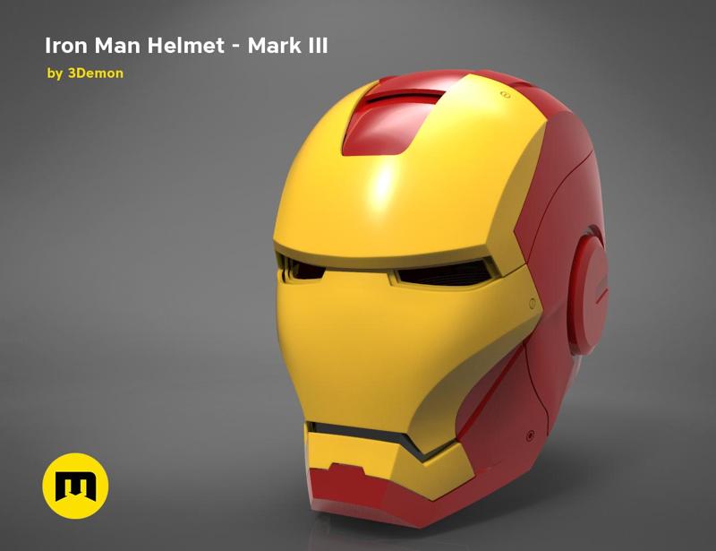 Ironman helmet - Mark III