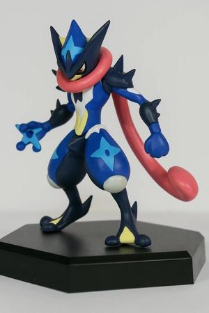 Mega-Greninja figure Y Pokemon Legends Z/A Figure in STL and OBJ sinister legendary transformation legendary pokedex