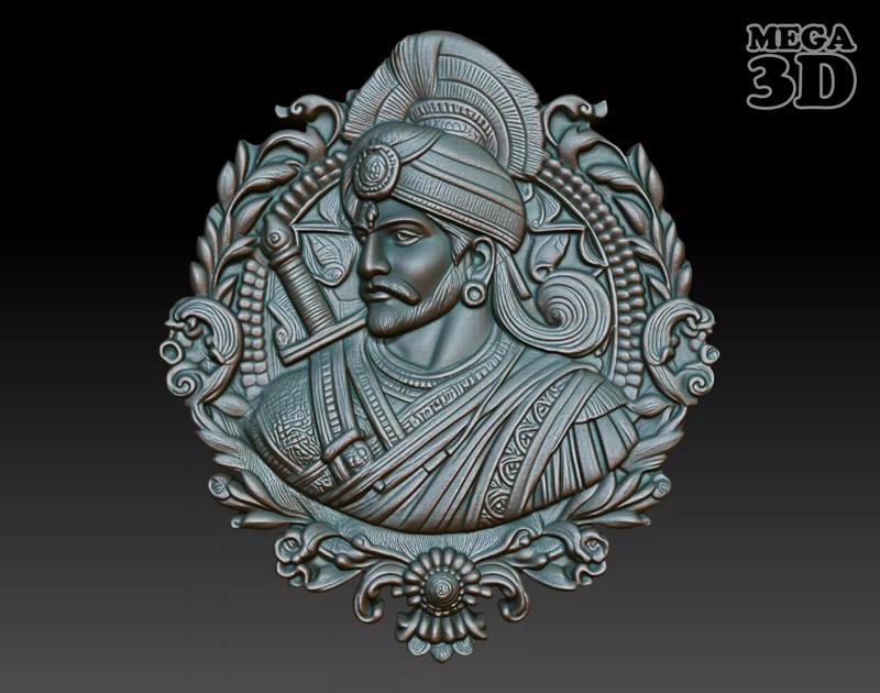 Indian Warrior basrelief 02 240901