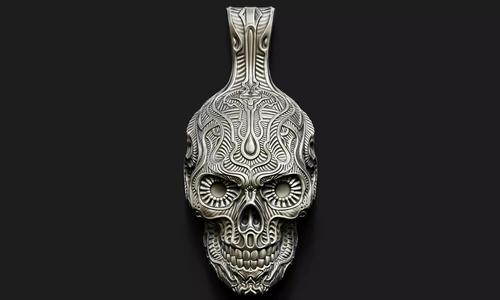 Fancy Skull pendant
