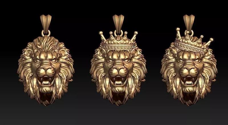 lion pendants pack