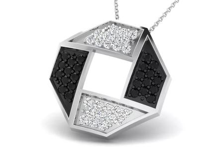 Jewelry 3D Models with render and 3dm  stl - DP-5886