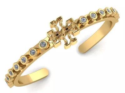 Bracelets tory burch cross cuff bracelet