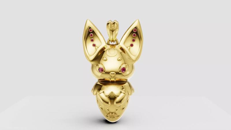 fantasy creature pendant