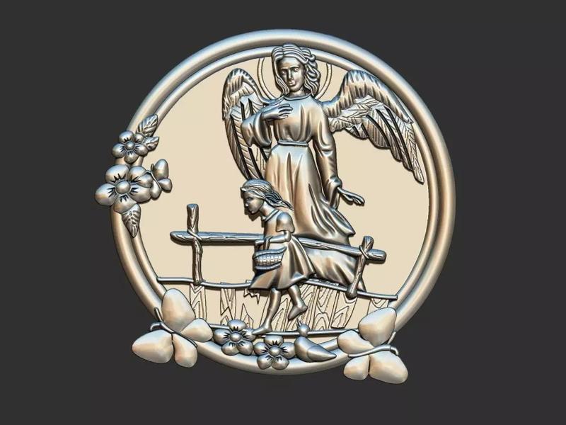 Guardian Angel Medal - Anjo da Guarda