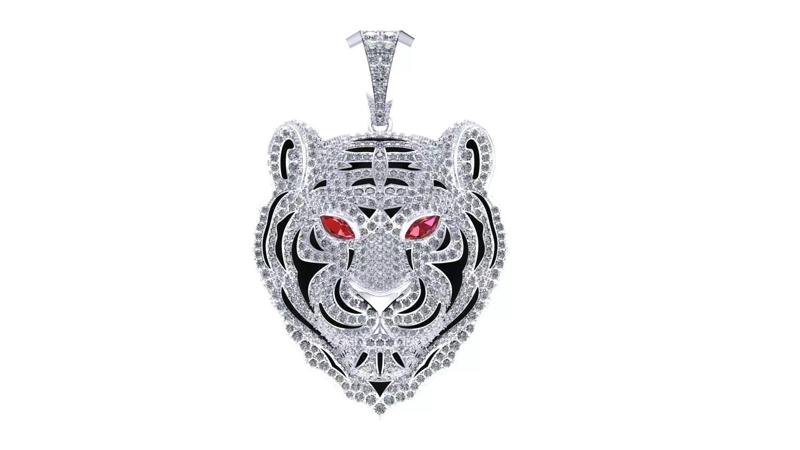 pedants tiger diamon