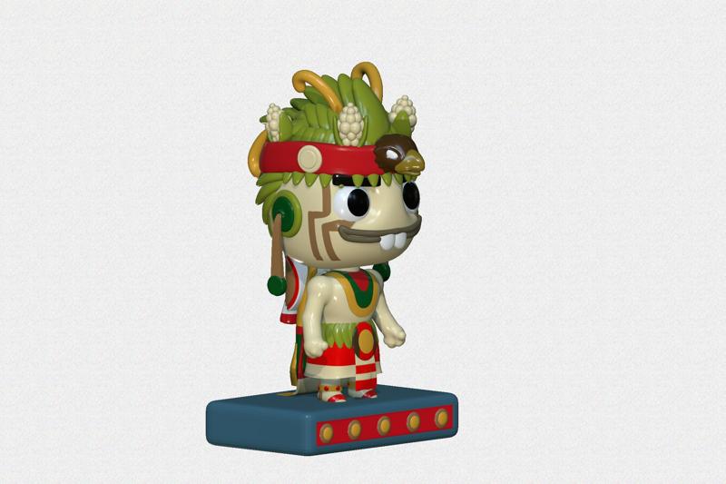 Centeotl (Dios del maíz) Kawaii